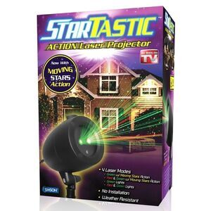 T1 Startastic Light LED Projector with Holiday Moving Stars